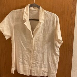 Everlane Short Sleeve Blouse